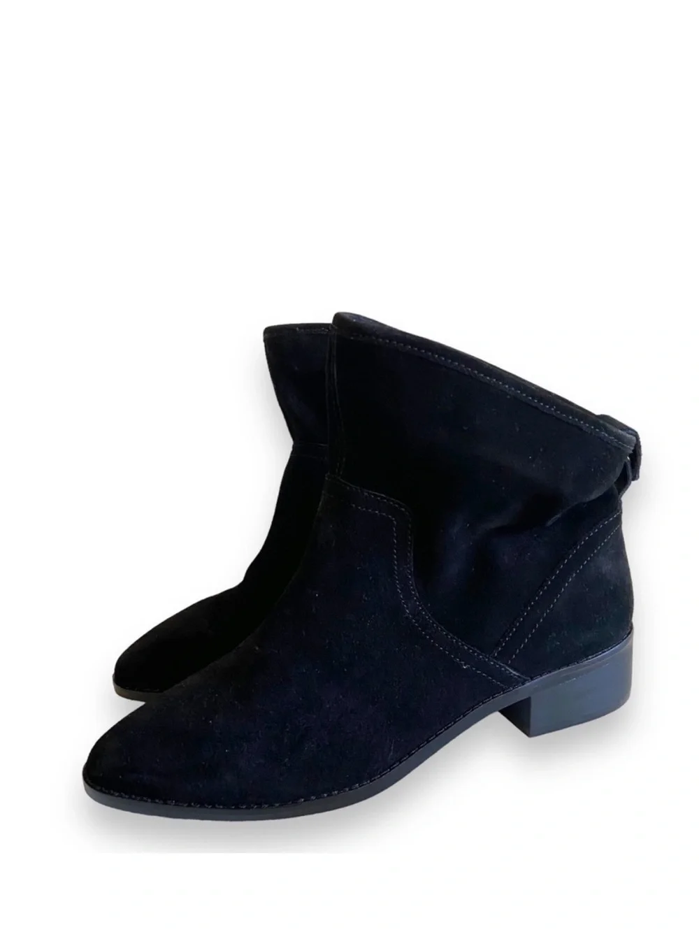 Lucky Brand Boots LK-LOLLIN Suede Almond Toe Pull-on